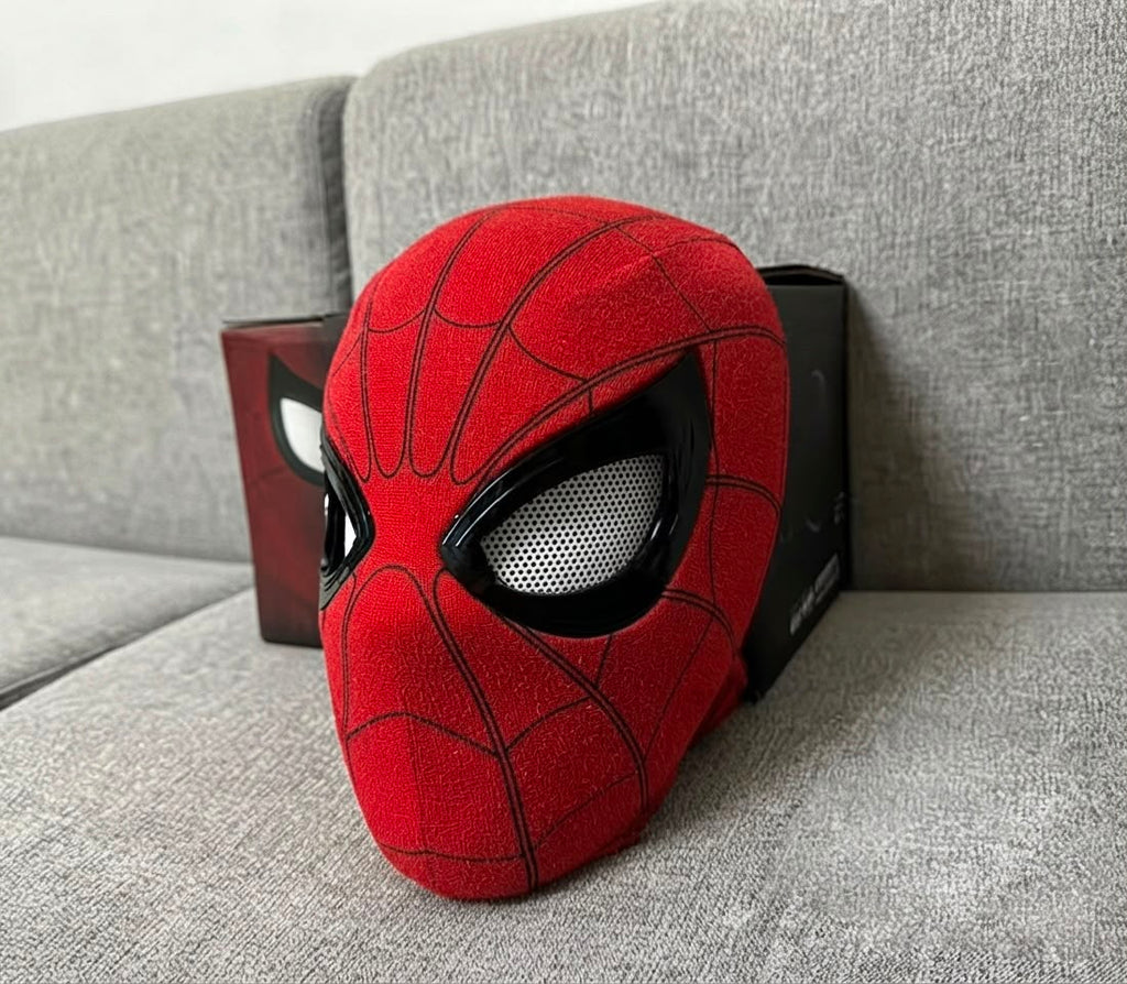 Spider Vision – Máscara Arácnida Electrónica Roja