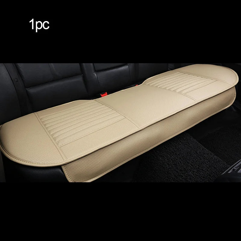 Cojín Protector Premium de Cuero para Asientos de Coche