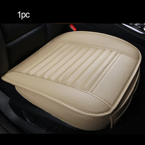 Cojín Protector Premium de Cuero para Asientos de Coche