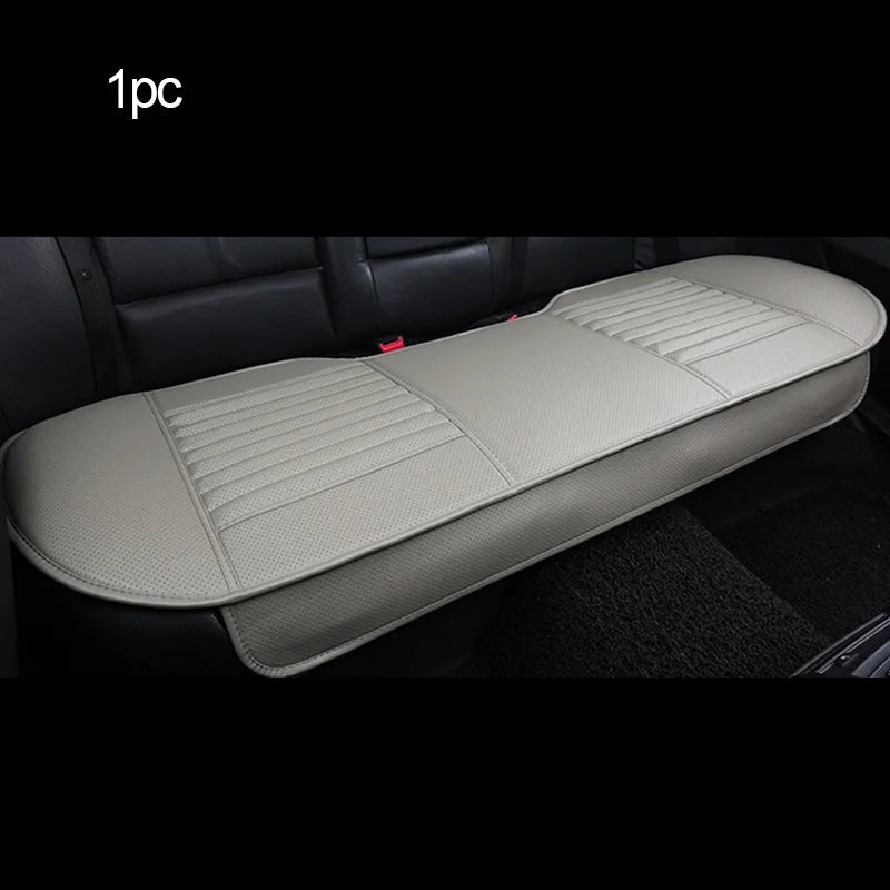 Cojín Protector Premium de Cuero para Asientos de Coche