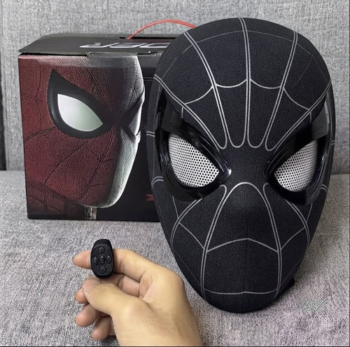 Spider Vision – Máscara Arácnida Electrónica Negra